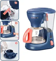 Simulation Kitchen Toys Home Appliances Set Play House Toy Washing Machine Bread Maker Oven Microwave Cooker Creative Kids Gift 4