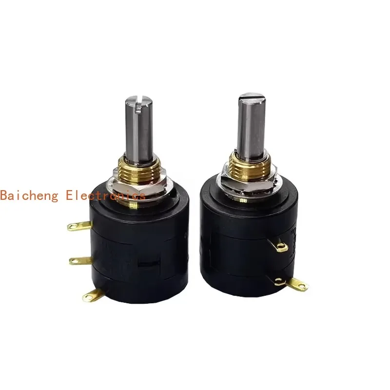 1PCS 22HP-10 multi turn wire wound potentiometer 22HPM-10 1K2K 5K 10K 10 turns