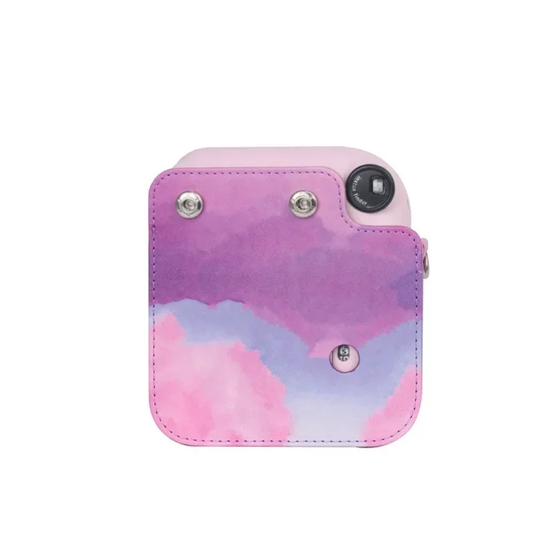 Funda para cámara Instax Fujifilm Mini 12, bolsa protectora suave de cuero PU con correa para el hombro