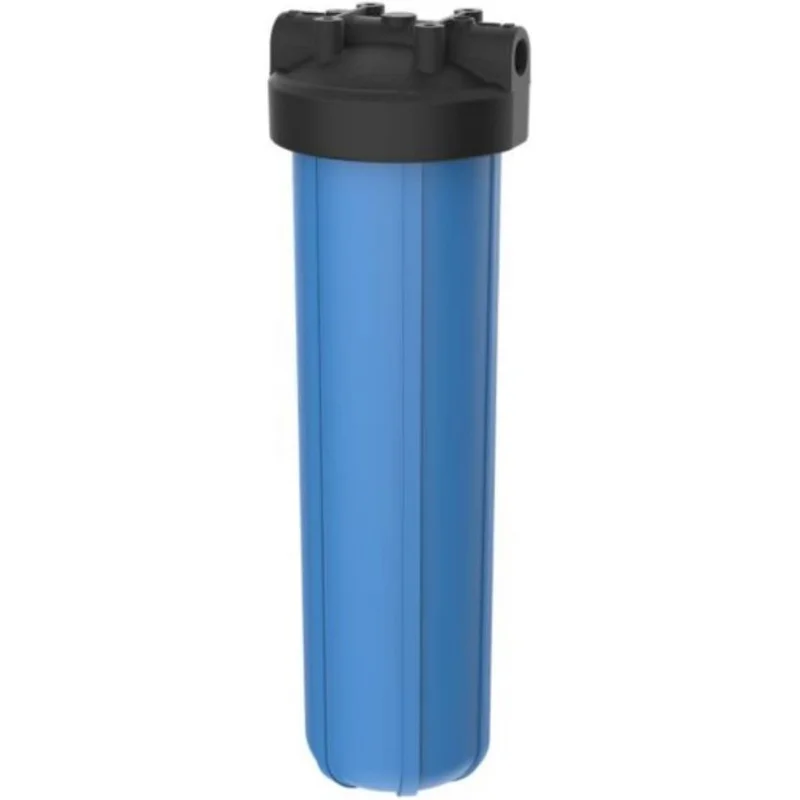 

150468 Big BlueHousing, 3/4" NPT 20 Whole House Heavy Duty WaterHousing with High-Flow Polypropylene (HFPP) Cap