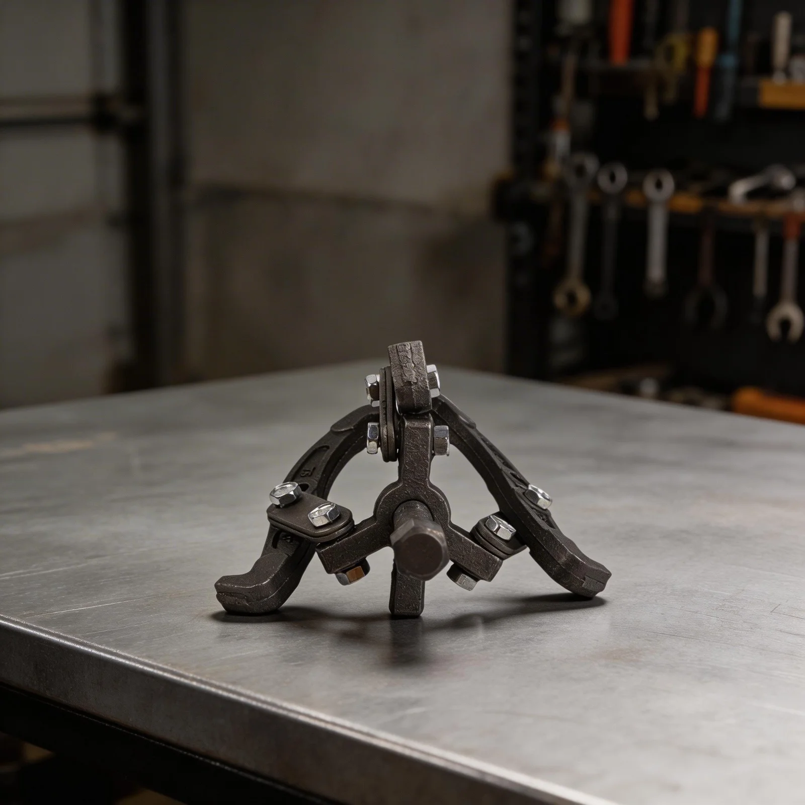 Three-Jaw For puller for Removing Bearings Gears and Couplings from Equipment Without Risk of Shaft or Housing Damage