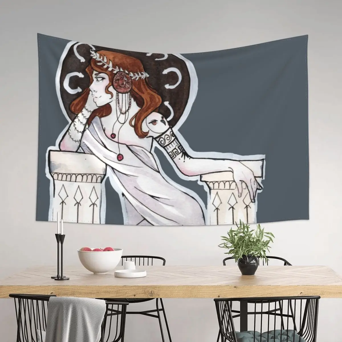 

Athena Tapestry Carpet Wall Decorative Paintings Room Decoration Korean Style House Decorations Tapestry