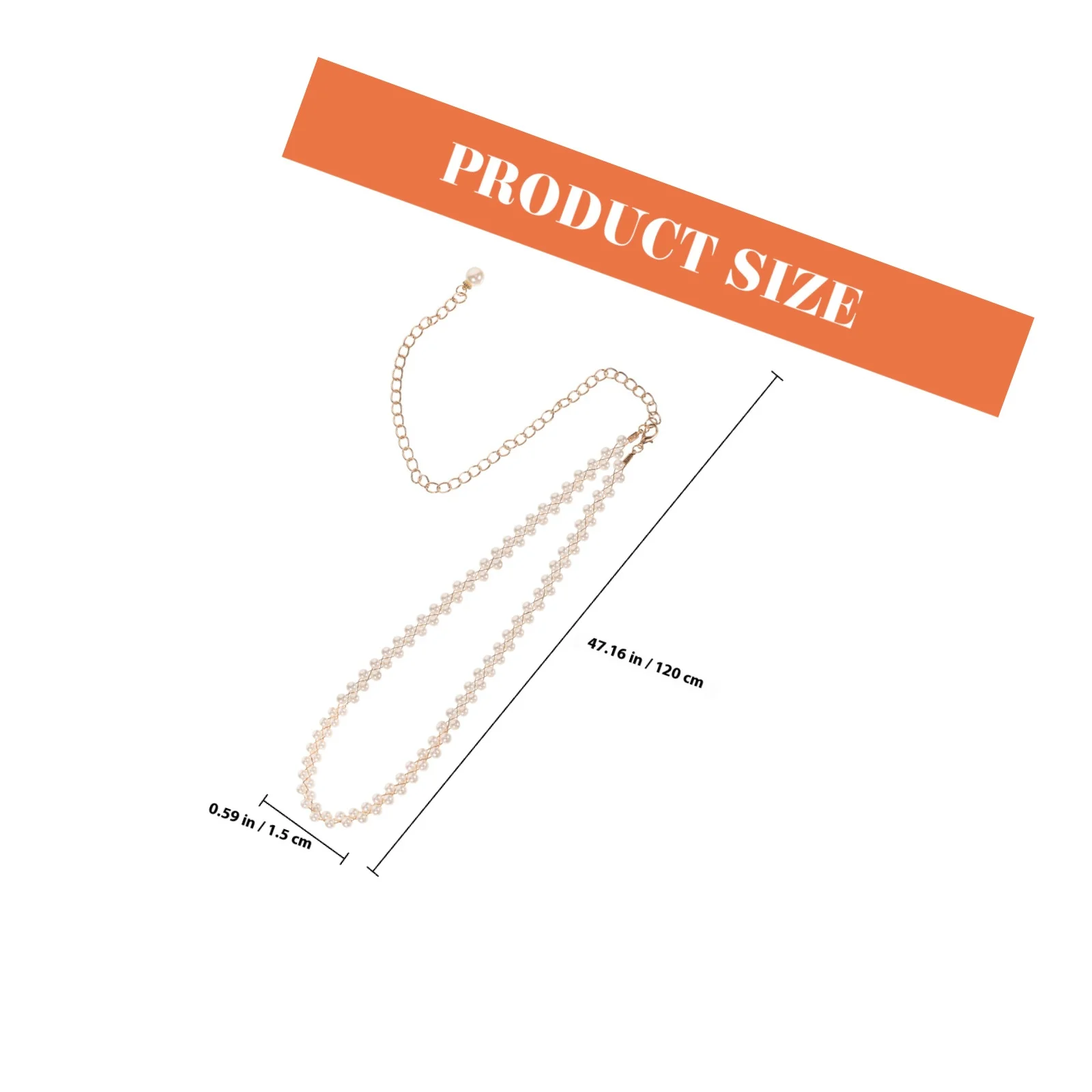 Corrente de cintura de pérola para mulheres elegante vestido cinto festa de casamento decorativo corpo jóias cinto de pérola para vestido cintura