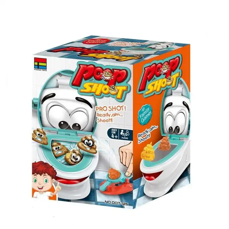 

Trick and play toilet game, parent-child interactive tabletop children's prank toy, parody toy