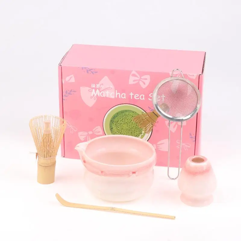Matcha Set Matcha Whisk Set, Ceramic Matcha Set 5 Pcs Matcha Kit For Matcha Lovers Matcha Kit▪