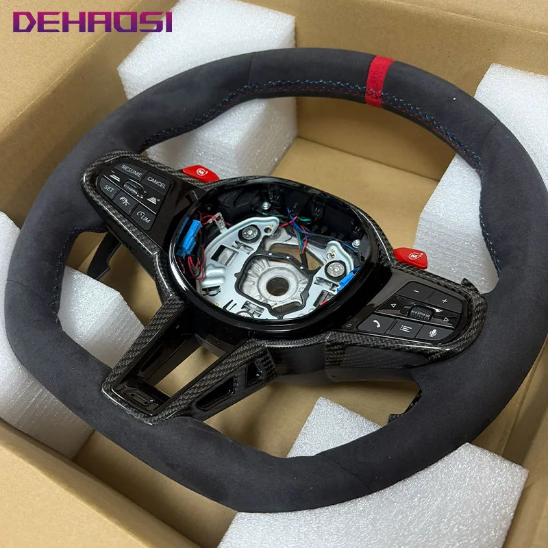 

Carbon fiber Steering Wheel CS For F10 F20 F30 F15 F16 F80 F82 F83 F87 F15 M2 M3 M4 M5 M6 1 2 3 4 5 6 7 Series Car Accessories