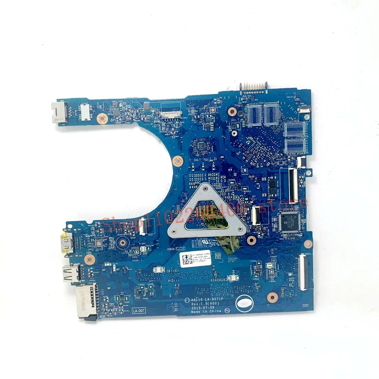 CN-0PX6JH 0PX6JH PX6JH LA-D071P High Quality For DELL 15 5559 Laptop Motherboard With SR2EZ I7-6500U CPU 100% working well