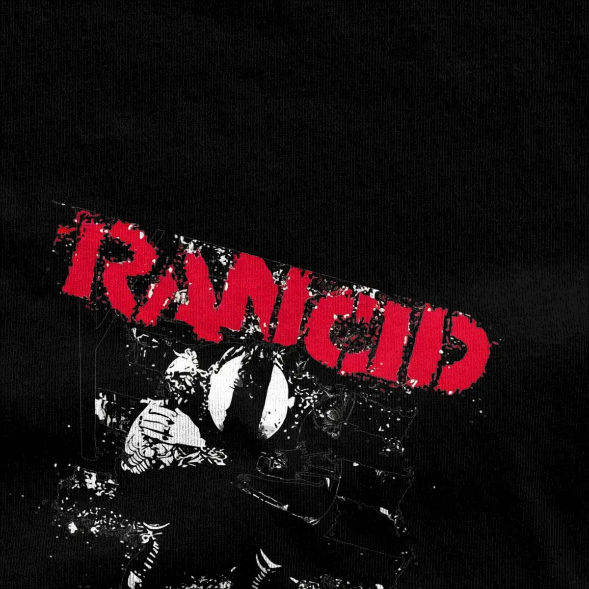 Punkrock Rancids T-Shirt Beach The Wolves Streetwear T-Shirts Pure Cotton Fashion Tshirt For Men Short Sleeve Casual Tees