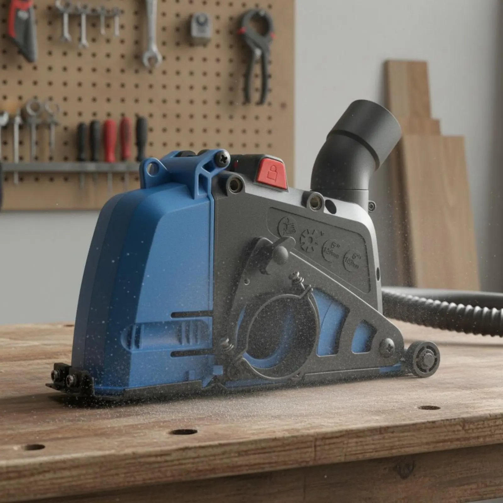 Angle Grinder Dust Shroud Universal Fit Angle Grinder Vacuum Shroud Grinding Dust Collector Cover Professional Use for Workshop