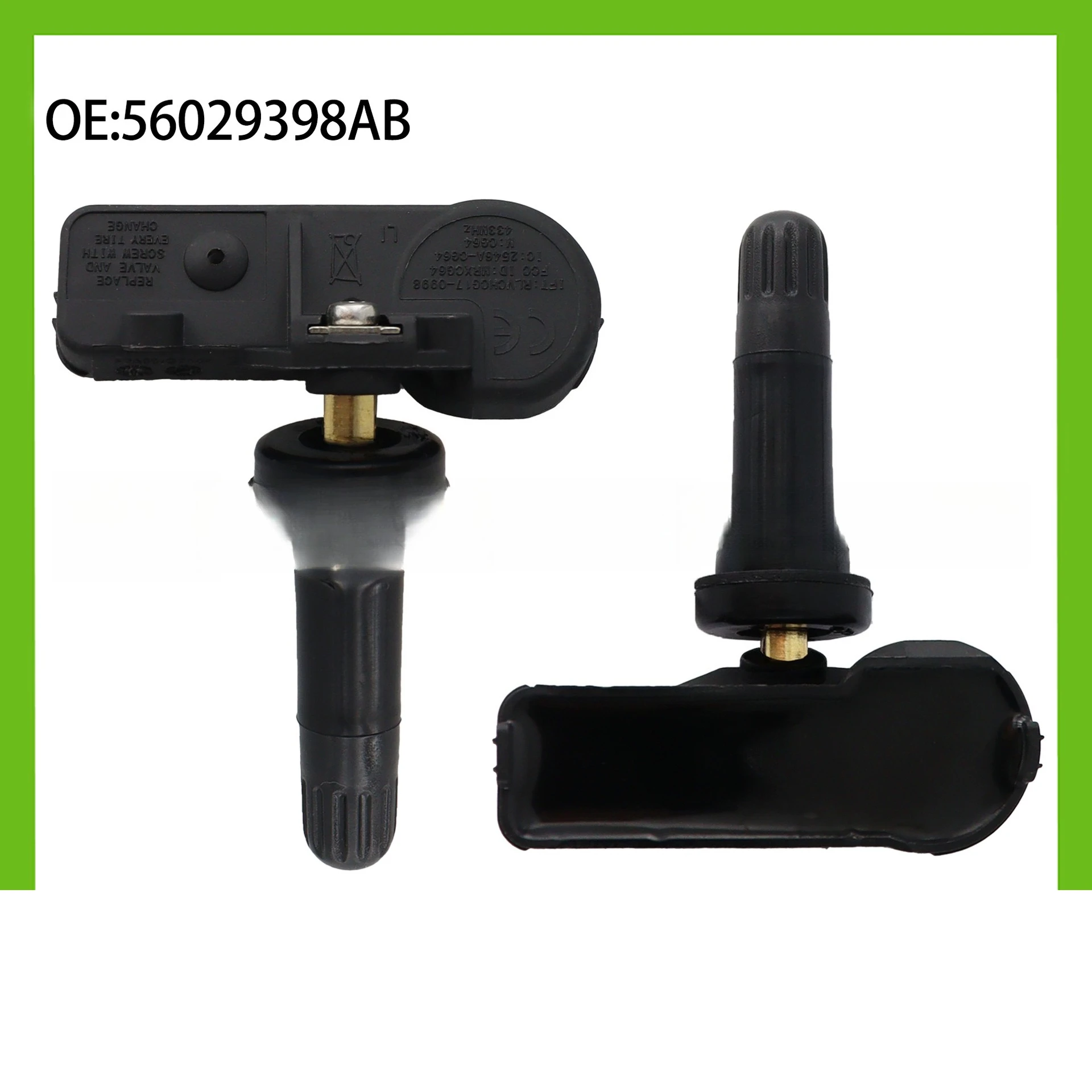 

56029398AB 1/4pcs tpms Tire Pressure Sensor For Jeep Wrangler Unlimited Wrangler for Dodge Dodge Challenger Charger Fiat Fit