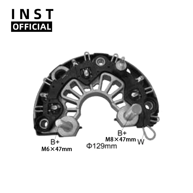 

ALTERNATOR GENERATORS RECTIFIER BRIDGE FOR BR279 F00M133279 IB260 C-006 0124525085 0124525109 0124625043 0124625044