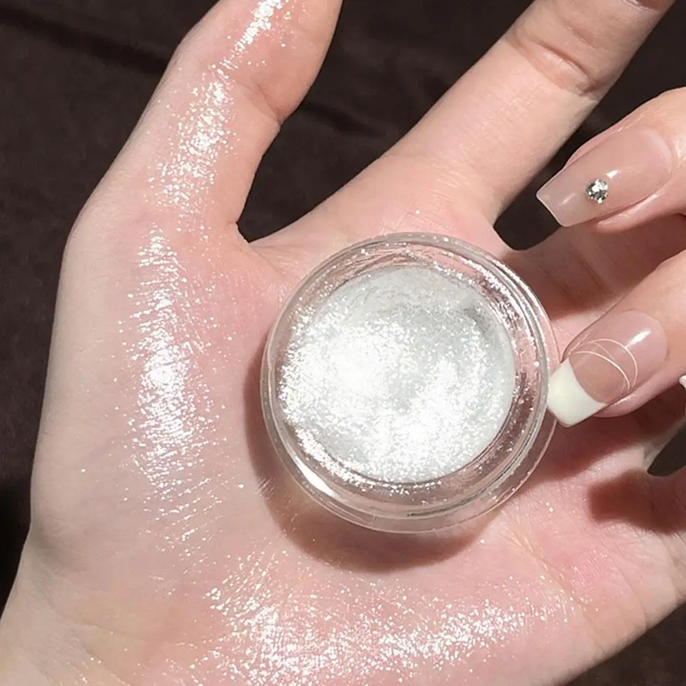 Monochrome Glitter Vloeibare Oogschaduw Crème Textuur Oog Markeerstift Blijvende Oogschaduw Shimmer Diamant Oog Make-Up Cosmetica