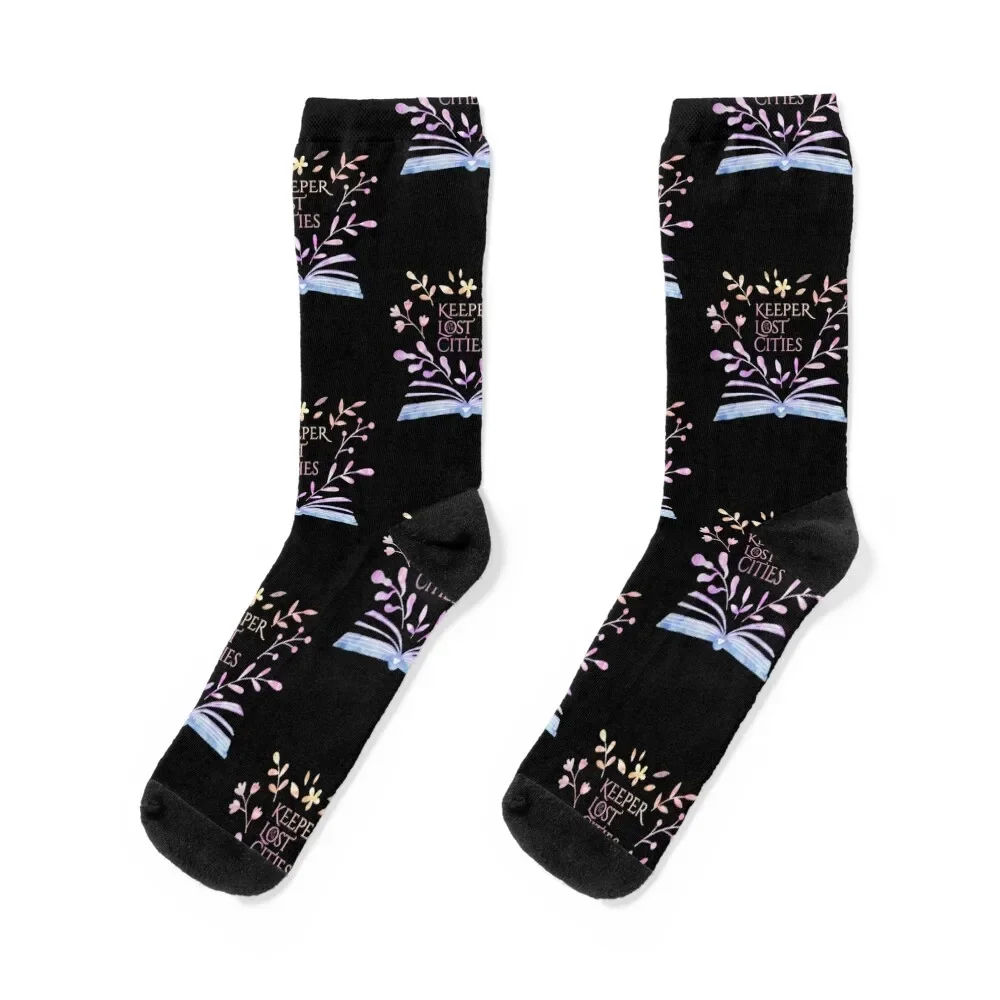 

keeper of the lost cities flower Socks heated luxe anime sport Socks For Men Women's