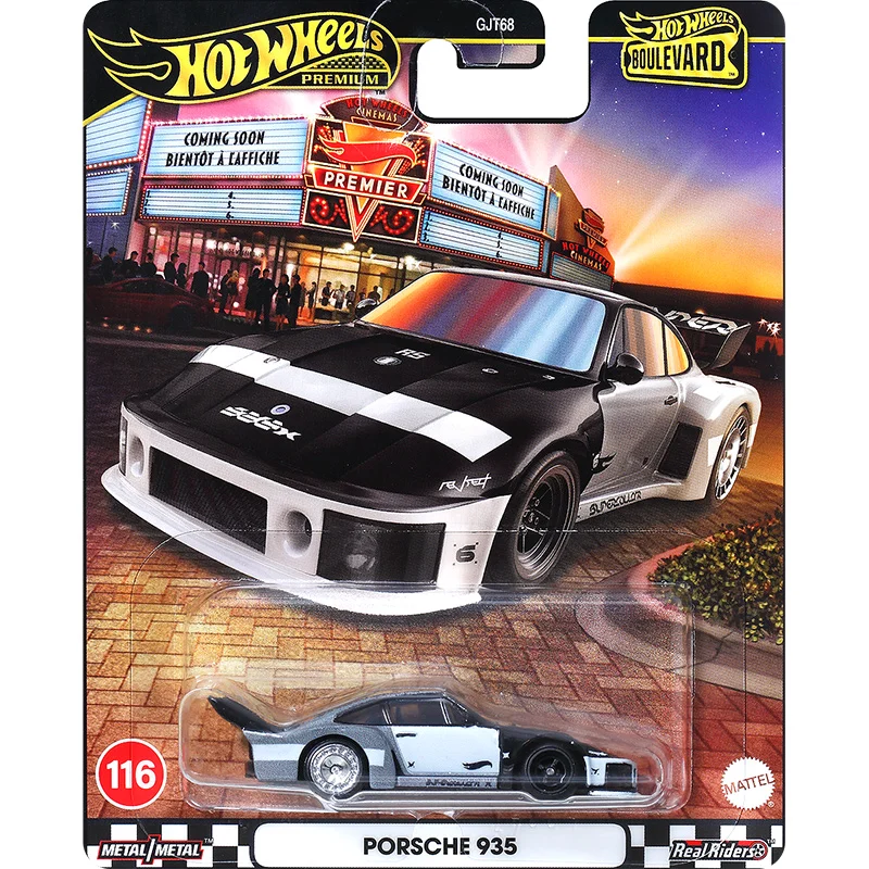 Предпродажа Hot Wheels Premium Boulevard 24. # 116-120 Porsche 935 BMW M5 Lancia Delta Toyota Land Cruiser Alfa 1/64 Игрушечный автомобиль GJT6