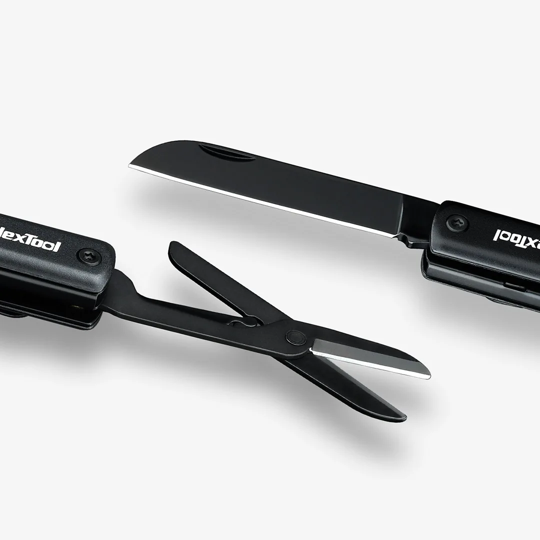 NexTool-Mini Multi Tool 3 em 1, canivete, tesoura, ferramentas caneta, portátil, ao ar livre, USB, recarregável, IPX4, lanterna à prova d\'água