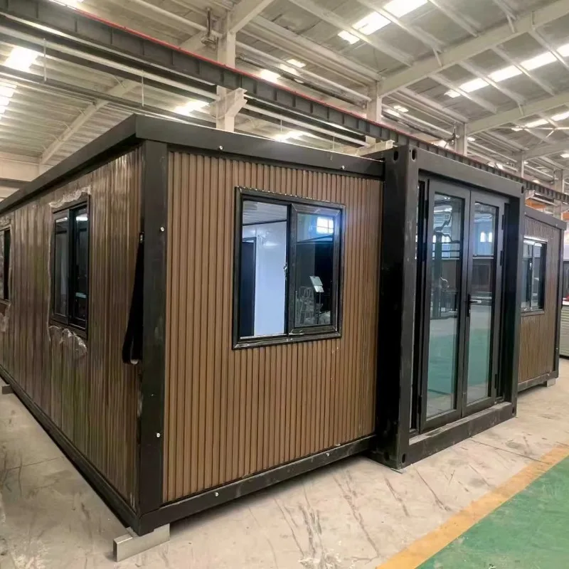 40Ft 20Ft Mobile Tiny House Expandable Container House Villa Extendable Prefab Tiny Home Foldable Modular Container Cafe House