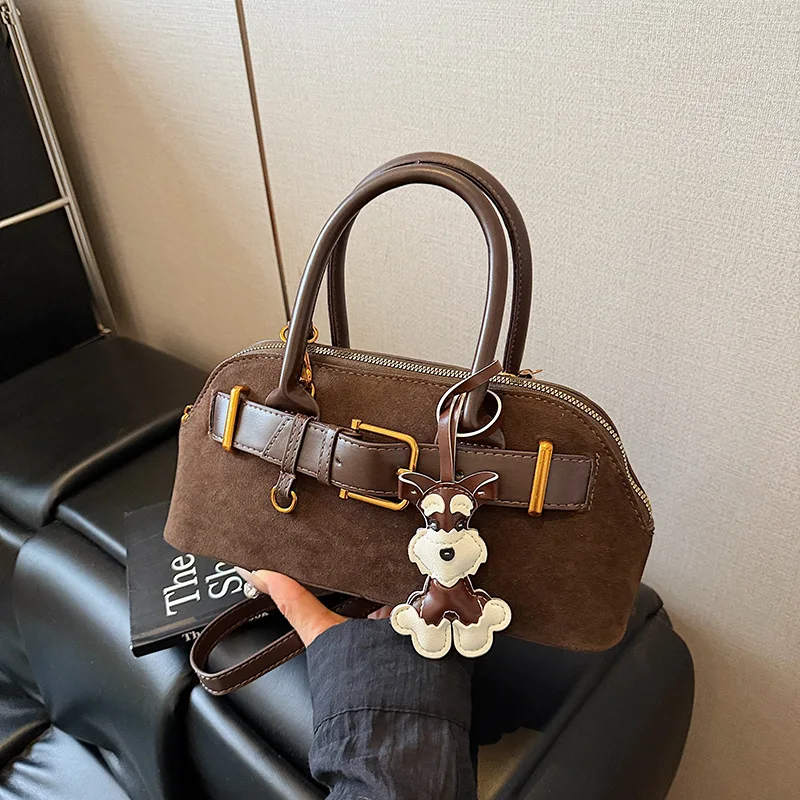 

2025 Korean Belt Buckle Bag for Women Summer Stylish Shoulder Purse Luxury Crossbody Tote Fashionable Versatile