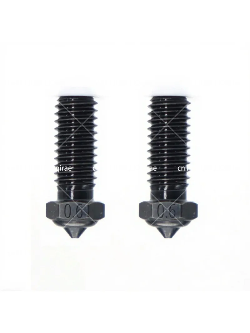 Hardened Steel Nozzles for Q1-Pro/X-Max 3/X-Plus 3/X-Smart 3 3D Printer (2pcs)