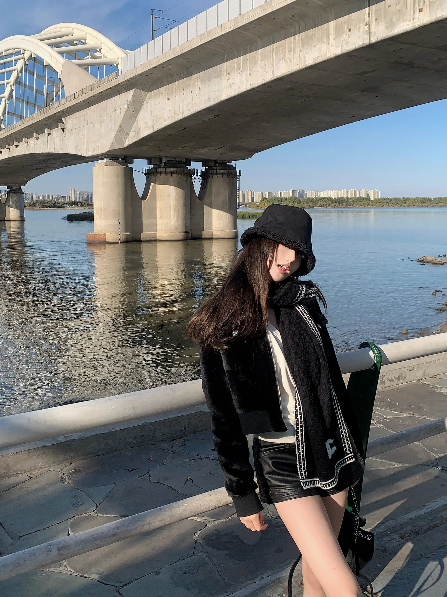 

Sister Titi ort Velvet Jaet Women's Winter Warm Cotton Outerwear Zipper Closure Regular Sve Long Loose Fit Pure Color