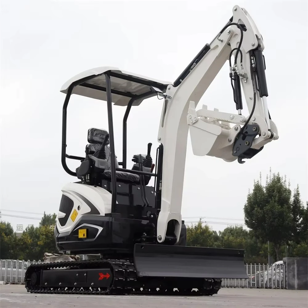 Fully Hydraulic Crawler Mini Excavator With EPA Engine Hydraulic Operator Lever