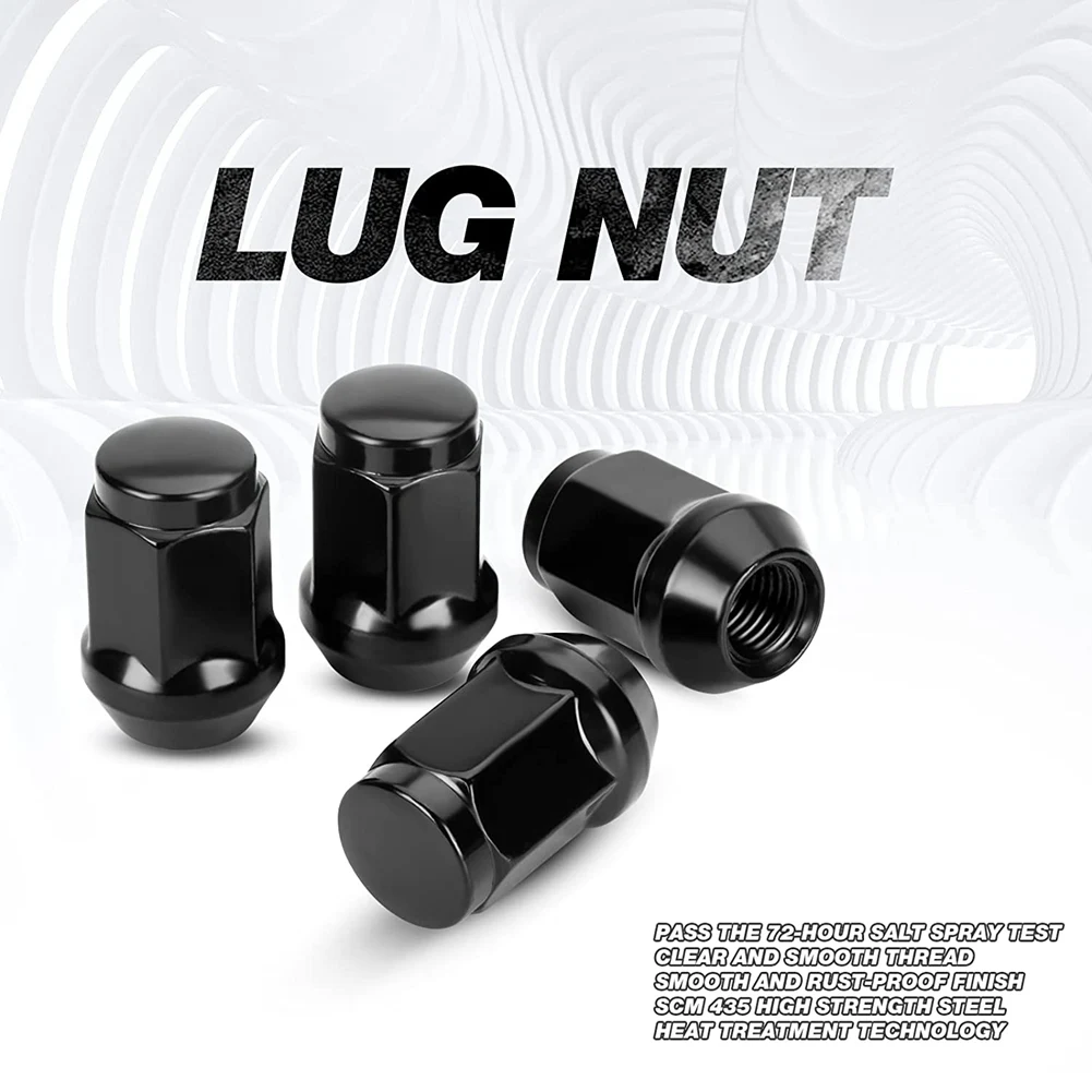 HOT-24PCS 12X1.5 Lug Nut Closed End Bulge Acorn Cone Lugnuts, For FJ Cruiser 2007-2022,2001-2007 Sequoia,24PCS 12X1.5 Lug Nut Cl