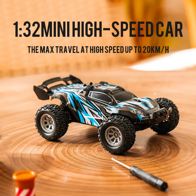 70KM/H 4WD RC Car With Led Lights 2.4G Radio High Speed Brushless Motor Remote Control Off-Road Cars For Children Toys