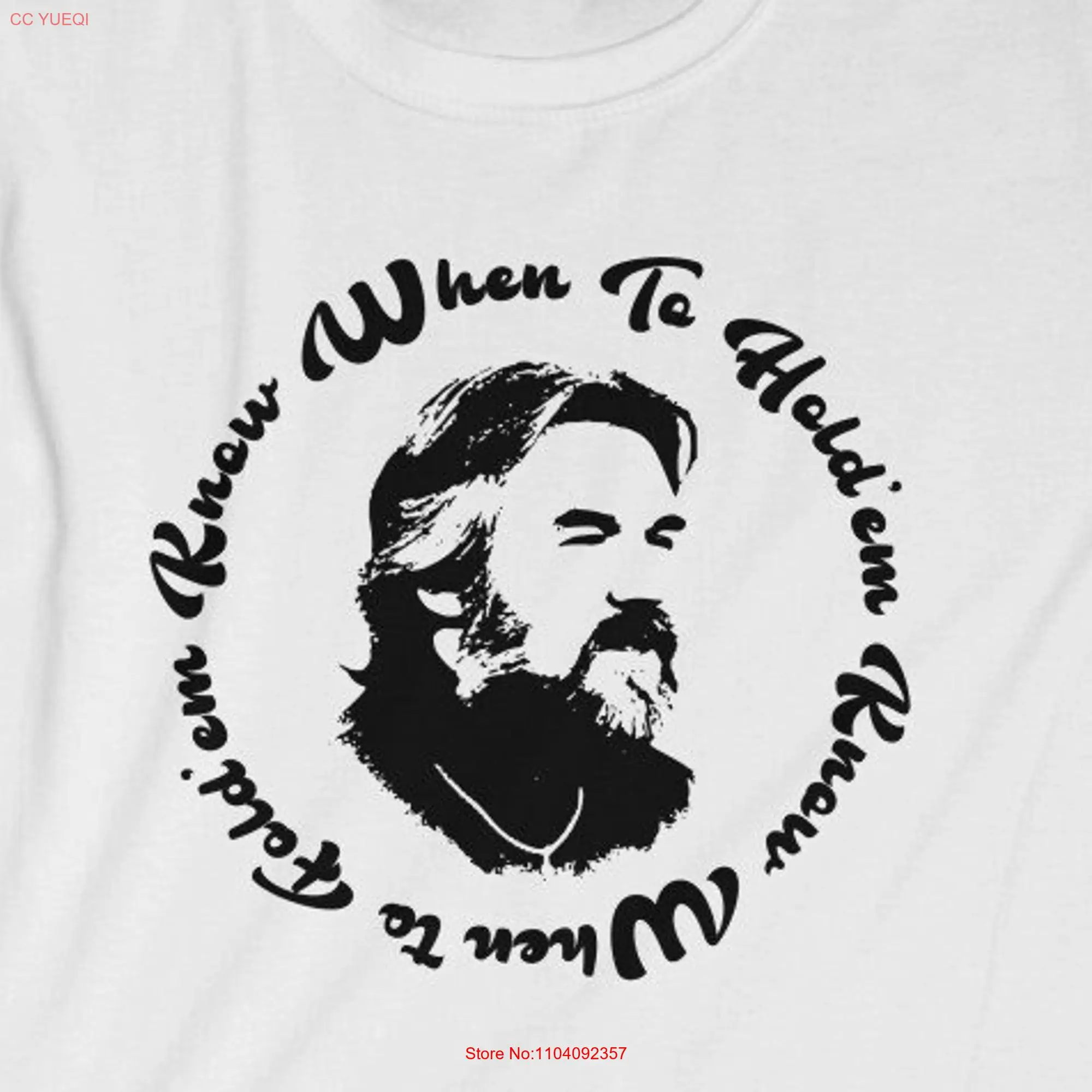 Kenny Rogers The Gambler T Shirt long or short sleeves