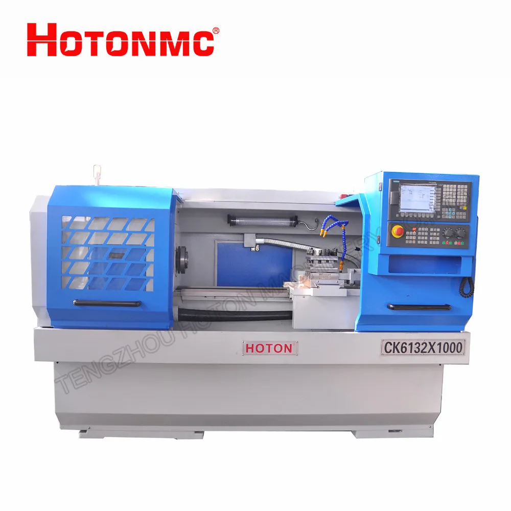 Mini CNC Flat Bed Lathe Hine CK6132