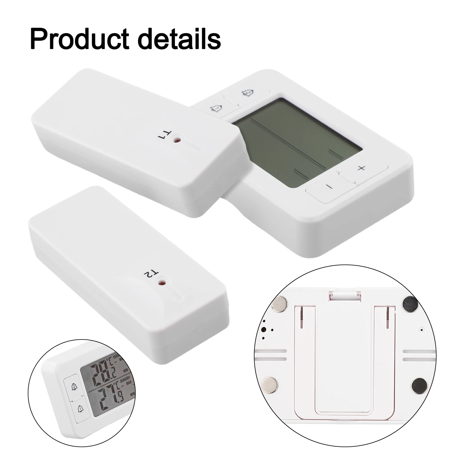 Cold Storage Monitoring Indoor Outdoor Thermometer Electronic Temperature Monitor Battery Operated For Freezers