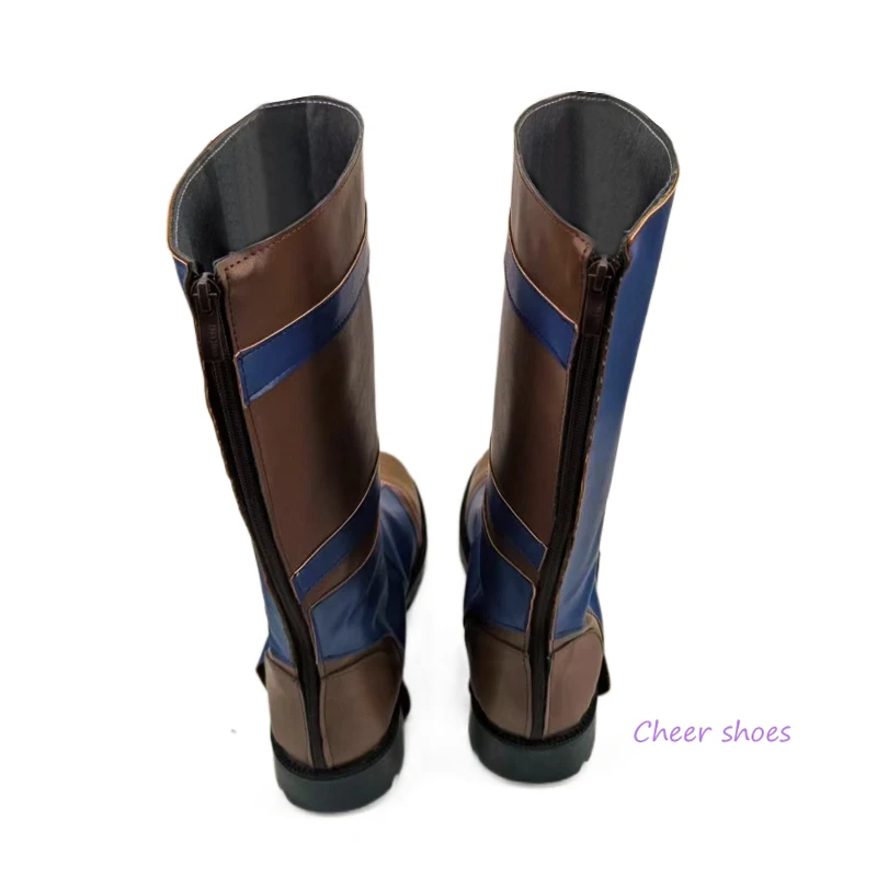 Anime VALORANT Valoran Cosplay Shoes Comic Halloween Carnival Cosplay Costume Prop Men Boots Cos