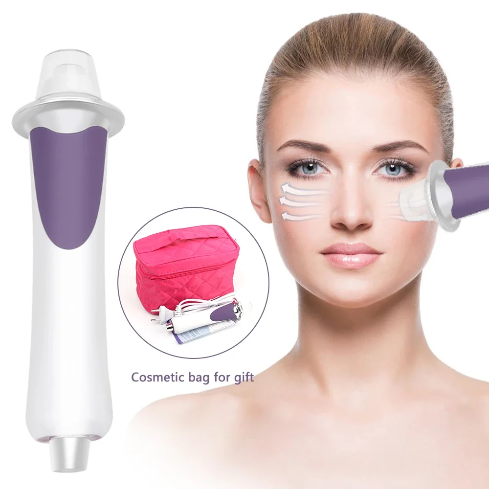 RF EMS Facial Oxygen Injection Machine Microcurrent Face Lifting Red Light Warm Beauty Device