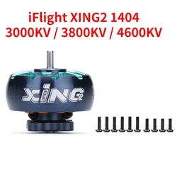 IFlight XING2 1404 3000KV / 3800KV / 4600KV 2S-4S stuzzicadenti Ultralight Build (unibell) motore per FPV