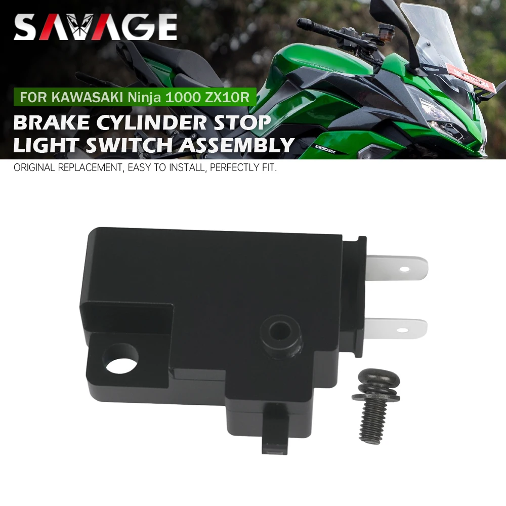 

Front Brake Cylinder Stop Light Switch Sensor For Kawasaki Ninja 1000/SX ZX-10R ZX-14R ZX-6R Z1000SX Z900RS ZZR1400 VERSYS