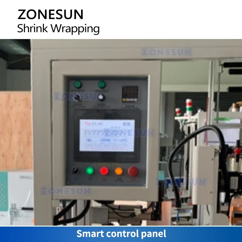 Zonesun Rotary Shrink Sleeve Labeling Machine Shrink Sleeve Applicator Machine Shrink Labeler Labeling Machine ZS-UDTB50