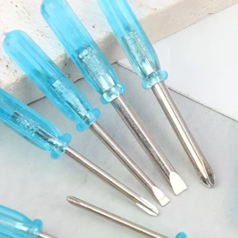 Conjunto de mini chave de fenda phillips, 10 pacotes, cabeça cruzada/horizontal, ferramentas de reparo de precisão para brinquedos e eletrônicos, exercício manual