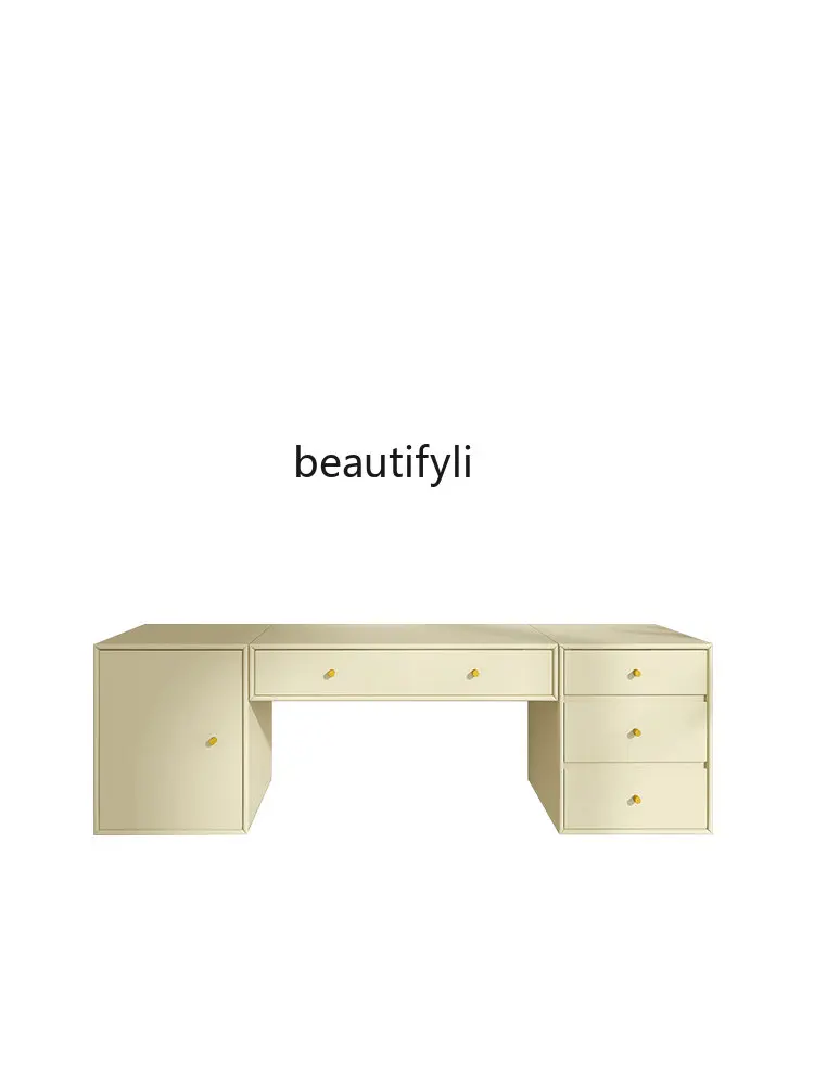 

Paint Wall-Mounted Dressing Table Bedroom Modern Simple Small Apartment Wall-Mounted Makeup Table