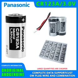 Panasonic CR123A CR17345 DL123A 3V batteria al litio per fotocamera digitale campanelli torcia contatori dell'acqua allarme fumo