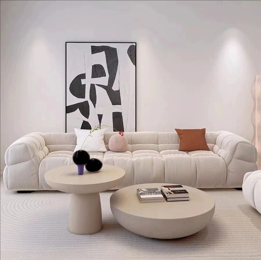 Competitive Price Roundness Multifunction Modern Luxury Home Office Coffee Table