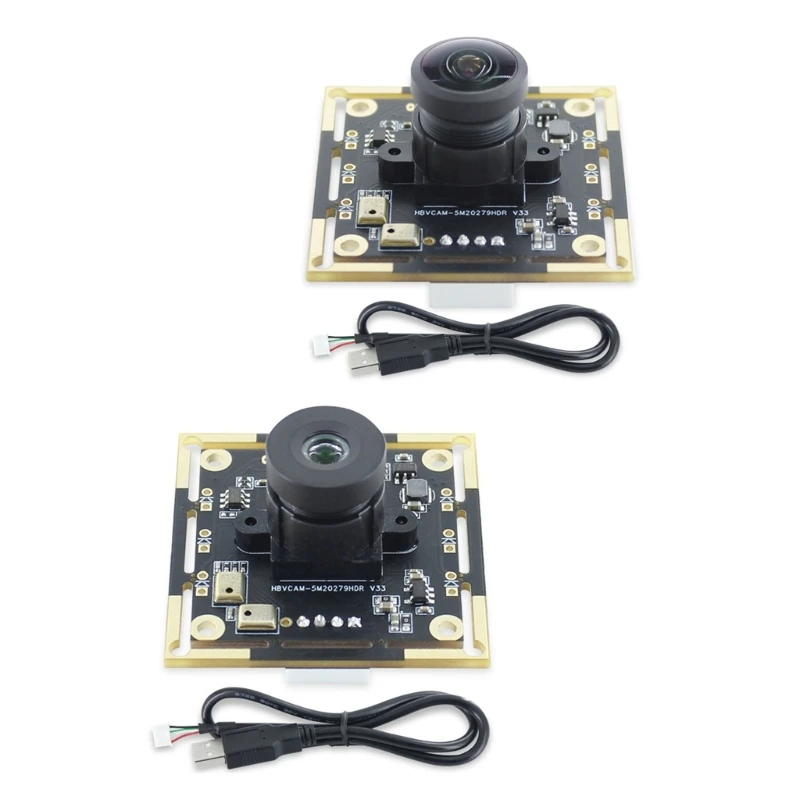 

USB 2592x1944 PS5520 Video Camera Module 5MP 70° 180° Wide Dynamic Built-In Camera Module Lens Monitoring Module