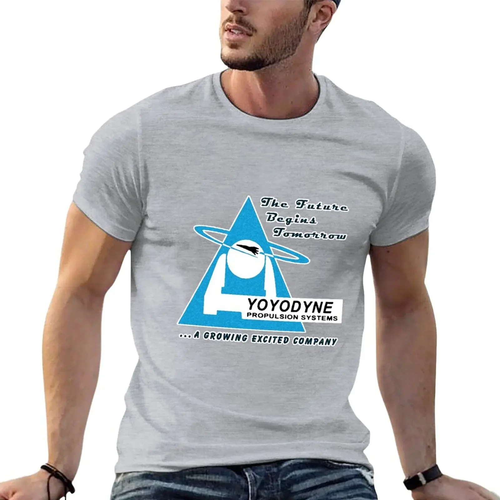 New Yoyodyne Propulsion Systems - with slogans! T-Shirt summer top vintage clothes cute tops black t shirts for men