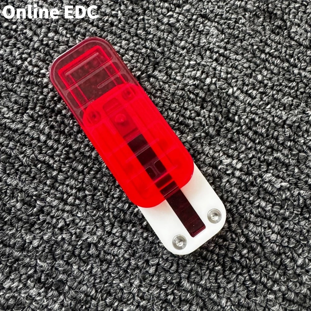 المملوكة مسبقًا 42COSMO EDC PC Red Fidget Slider لعبة تخفيف التوتر دفع المنزلق أدوات تخفيف القلق التصميم الأصلي #4