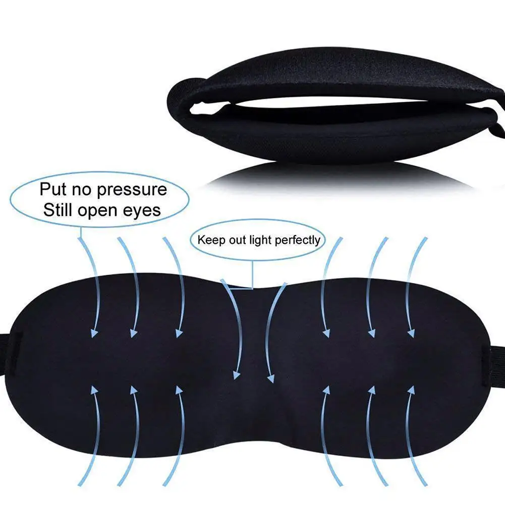 3D Soft Sleep Mask 3