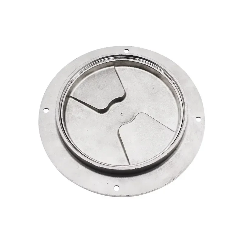 3/4/5/6 Inch Marine Floor Access Panel Hatch 316 Boat Stainless Steel Boat Round Disc Deck Inspection Plate Hatch Kayak