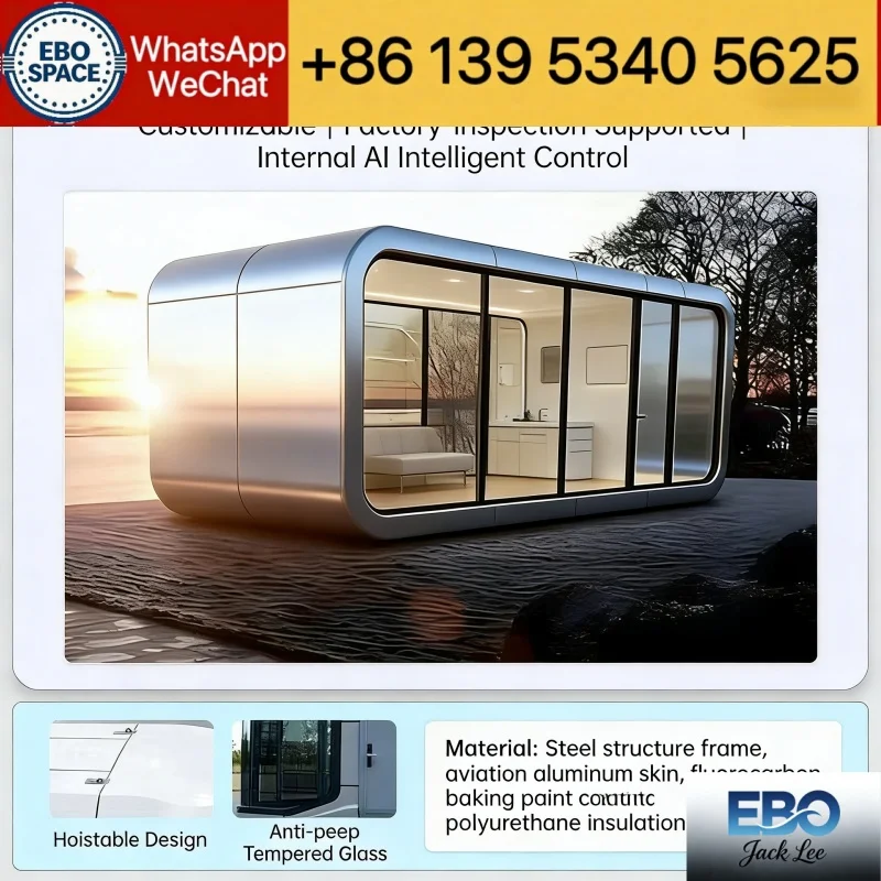 Expandable Container House Factory Direct OEM Custom Prefab Modular Fast Build for Resort Villa Hotel Project