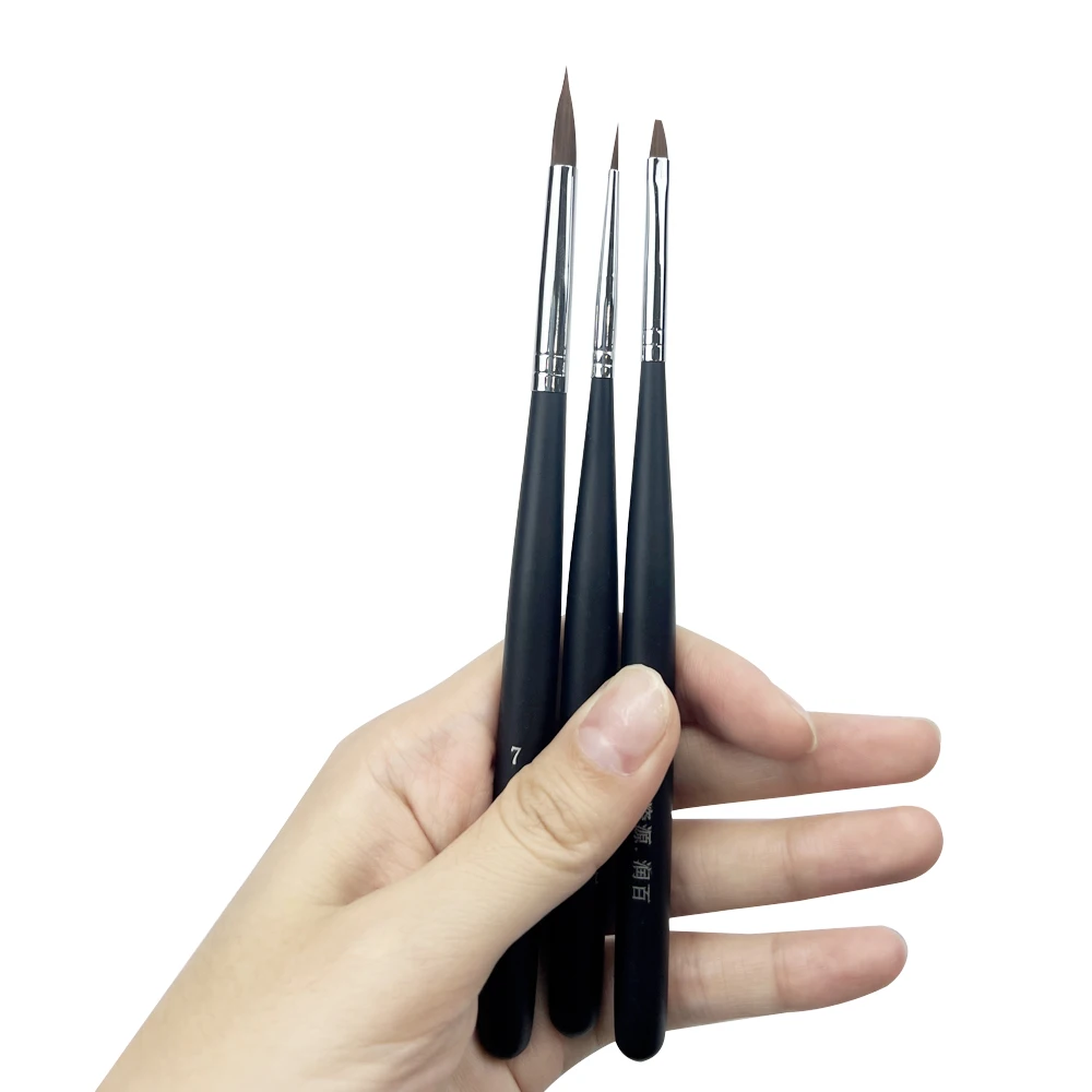 Dental Porcelain Brush Pen Dental Technician Tools Dental Lab Supplies Dentist Tools Dental Ceramic Brush Pen 7 Models