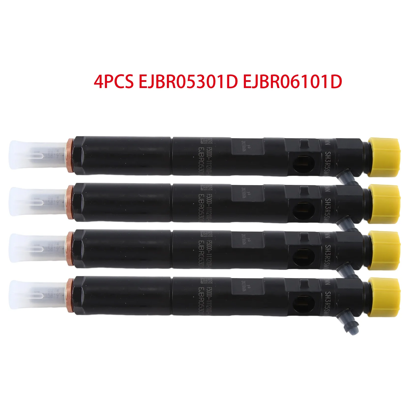 

4PCS EJBR05301D EJBR06101D New Diesel Fuel Injector Nozzle FB300-1112100-011 For YUCHAI ENGINE YC4F-2008