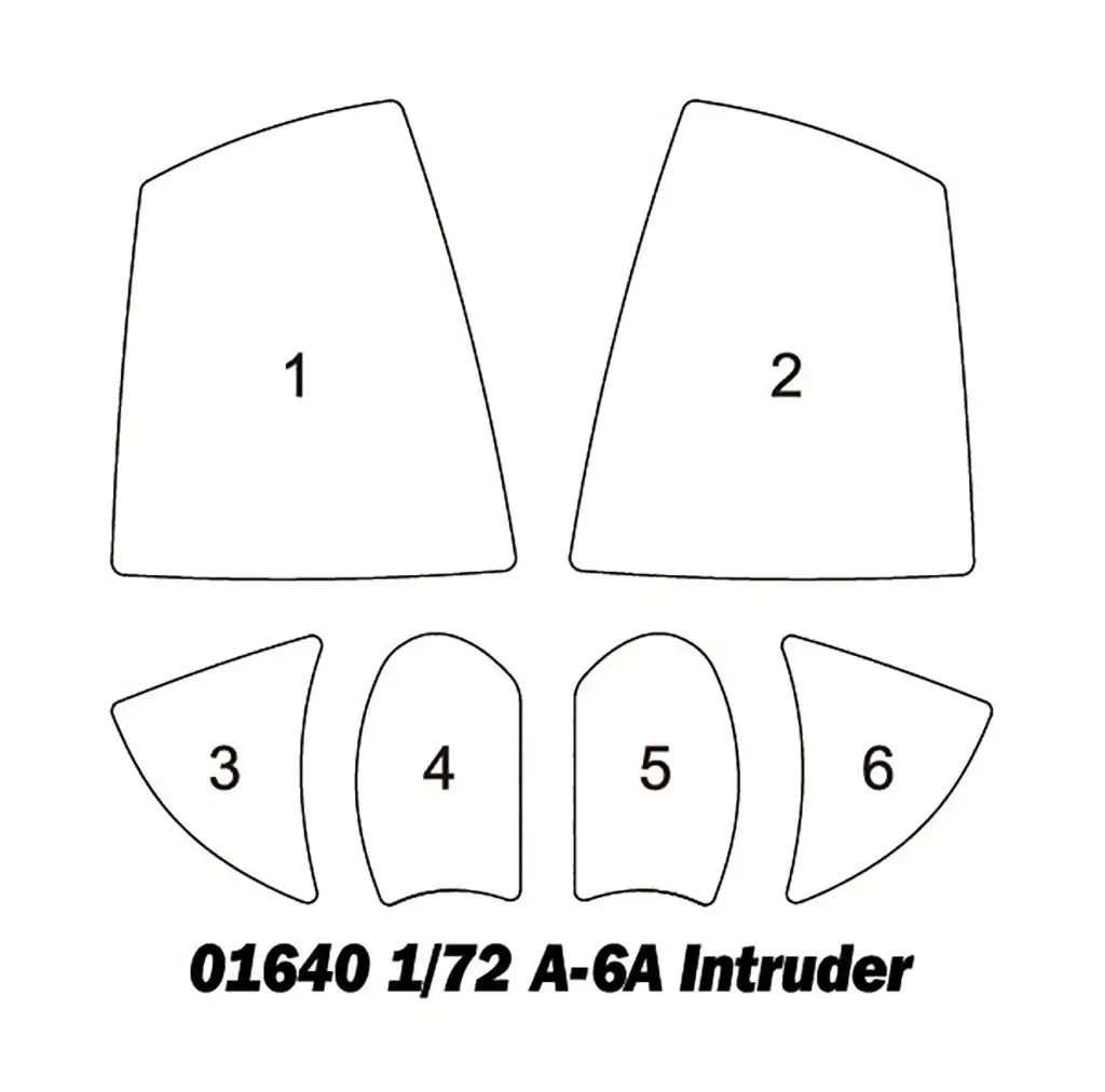 Trumpeter 01641 1:72 A-6E Intruder Plastic Model Aircraft Kit