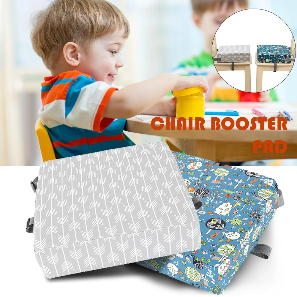 Children Kids Increased Booster Seat Cushion Pad Pillow Baby Dining High Chair Seat Cushions Adjustable Removable Baby Safety