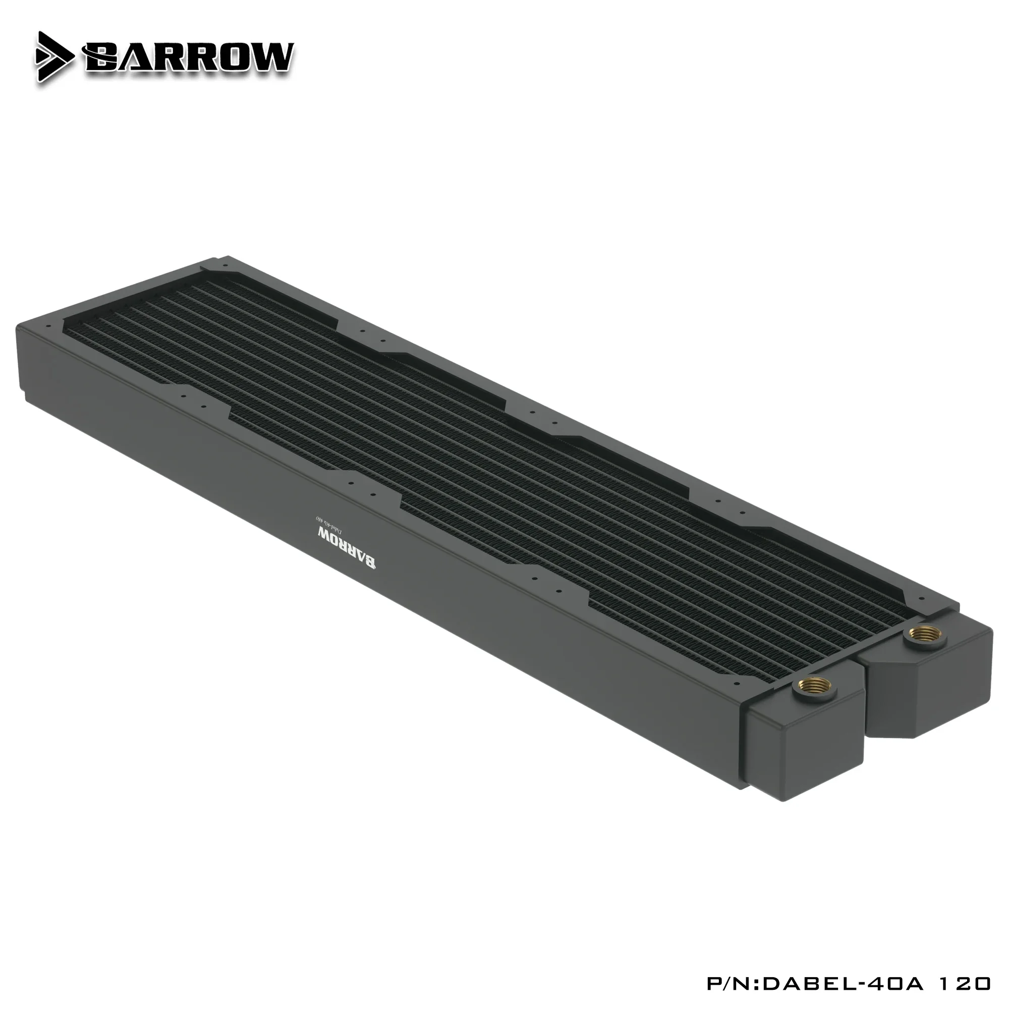 Barrow Copper Radiator 120 240 360 480 Heatsink 40mm Thickness , Suitable For 120mm Fans, PC water cooling Accessories