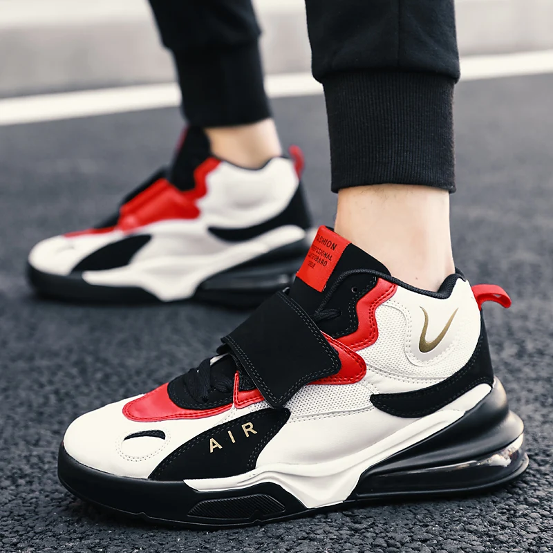 Men Basketball Shoes AIR Cushioning Sneakers 2023 Trendy Unisex Trainers Women Indoor Sport Male Basketball Boots